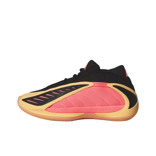 Adidas AE2 Противоскользящие Устойчивые к истиранию Низкие Детские Баскетбольные Кроссовки Оранжевый Черный Подростковые