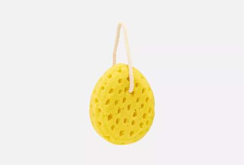 Губка банная со шнуром | BASICARE | SEA SPONGE