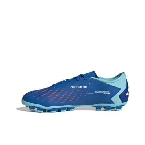 Adidas PREDATOR ACCURACY.3 Кружево Вверх AG Искусственная трава Футбольные бутсы Унисекс Синий Белый