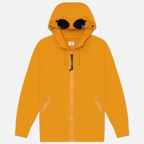 Мужская толстовка C.P. Company Diagonal Raised Fleece Goggle Hoodie Regular