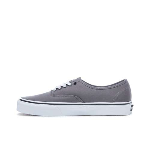 Vans Authentic Легкий Низкий Топ Скейтборд Обувь Унисекс Серый Белый