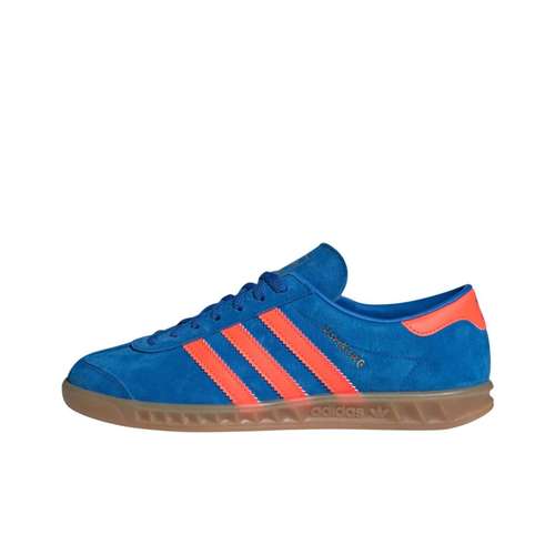 Adidas Originals Hamburg Low Топ Скейтборд Кроссовки Женские Синие Оранжевые