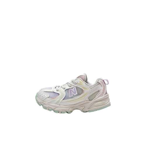 New Balance NB 530 Синтетическая кожа Амортизация Низкий верх Обувь для малышей Белый Для младенцев и малышей