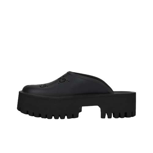 GUCCI Домашние тапочки Женские Черные