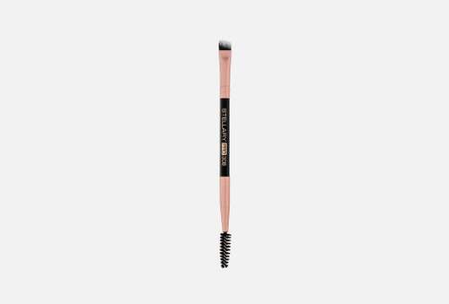 Двухсторонняя кисть для бровей | Stellary | Eyebrow brush duo 308