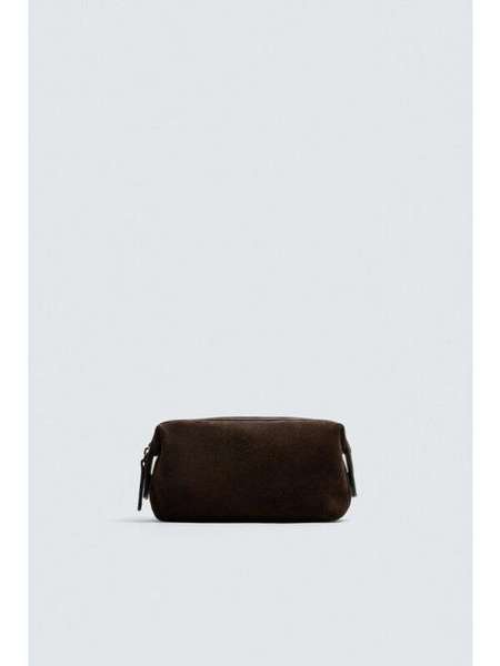 Кожаный несессер ZARA