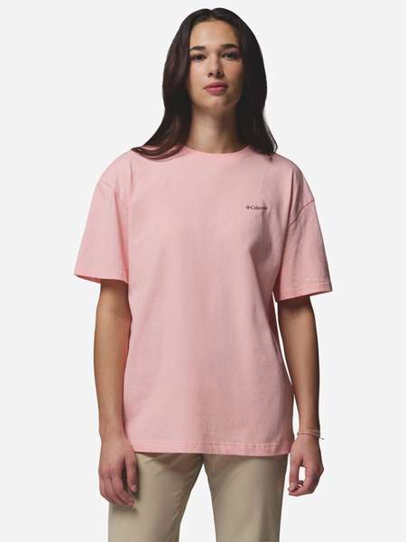 Футболка женская оверсайз Columbia Rolling Bend Graphic Oversized Tee