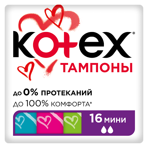 KOTEX Тампоны МИНИ
