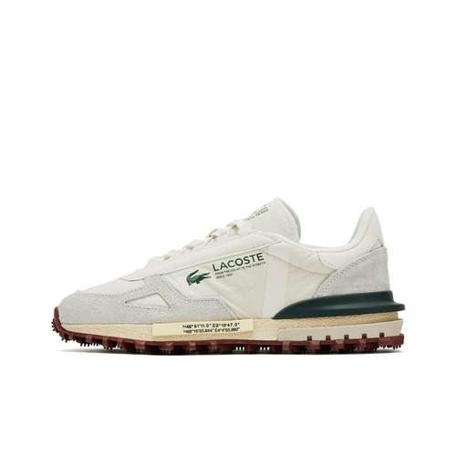LACOSTE Elite Active Low Casual Обувь Мужская Белая Зеленая