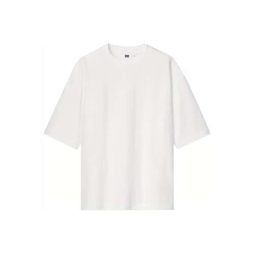 UNIQLO Белая унисекс футболка