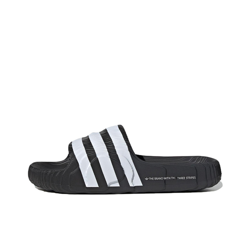 adidas originals Adilette 22 ЭВА Устойчивые к истиранию Шлепанцы Унисекс Черный Белый