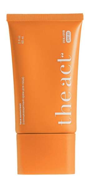 The Act Sunscreen Face SPF 50