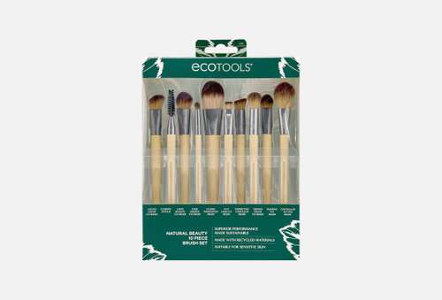 Набор кистей для макияжа глаз и лица | EcoTools | Natural Beauty Brush Set
