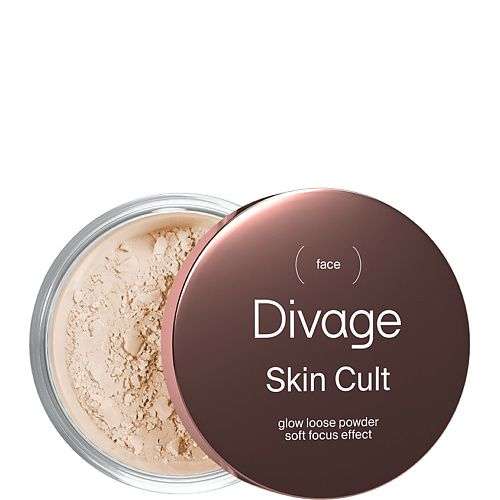 DIVAGE Пудра для лица рассыпчатая сияющая Skin Cult Loose Powder