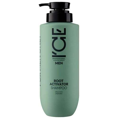 ICE BY NATURA SIBERICA Мужской шампунь против выпадения и для роста волос Men Root Activator Shampoo