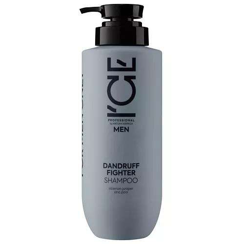 ICE BY NATURA SIBERICA Мужской шампунь против перхоти Men Dandruff Fighter Shampoo