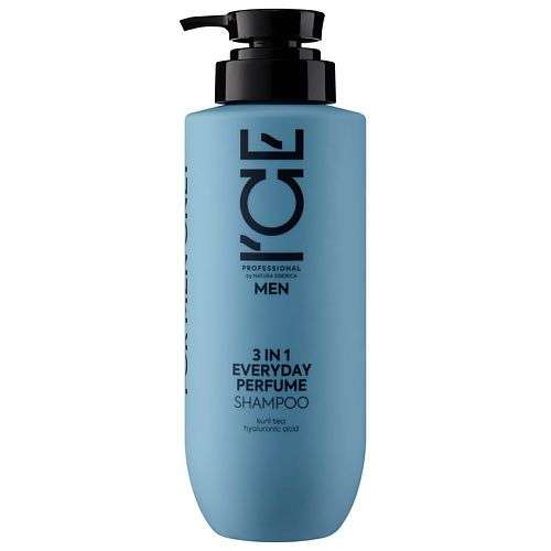 ICE BY NATURA SIBERICA Мужской парфюмированный шампунь 3 в 1 Men Everyday Perfume Shampoo