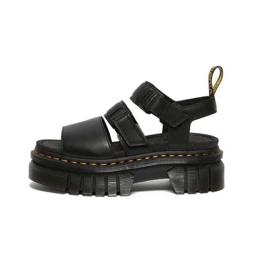 Dr.Martens Стильные кожаные сандалии женские черные
