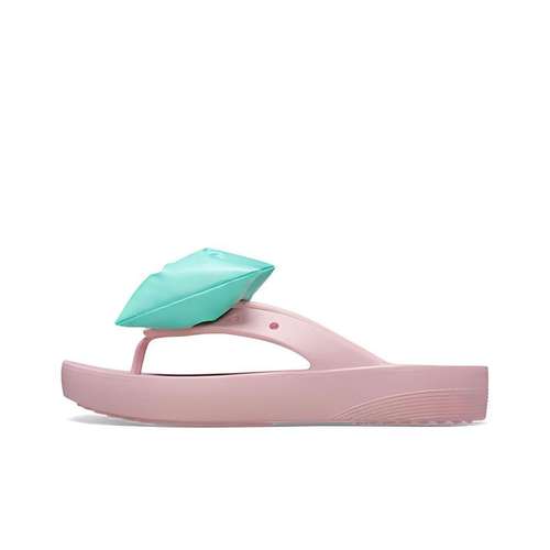 Crocs Противопахнущие противоскользящие быстросохнущие шлепанцы женские розовые