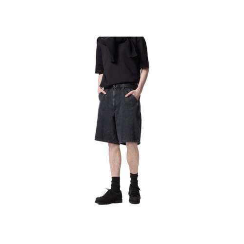 UNIQLO Джинсовые шорты Унисекс Темно-серый