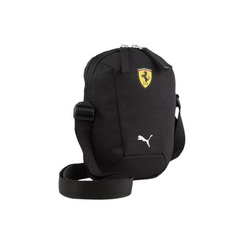 PUMA Ferrari Коллаборация Полиэстер Волокно Кросс-Боди Сумка Унисекс Черная