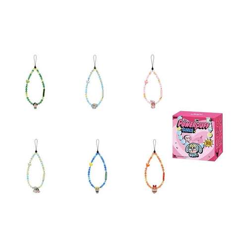 POP MART CRYBABY × The Powerpuff Girls Collection Браслет Слепые коробки 1 коробка Целая коробка 6 шт
