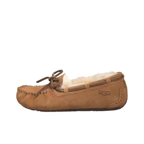 UGG DAKOTA Тапочки Низкие Детские Лифтайнер Каштановый Подростковый