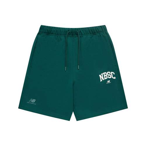 New Balance Retro Sports Collection Повседневные шорты Мужские Зеленые