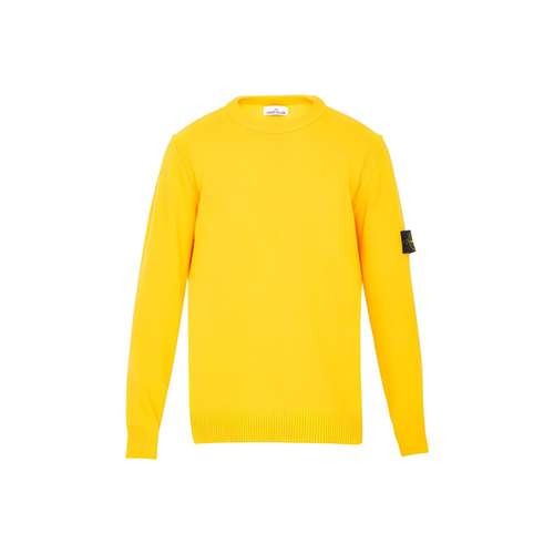 STONE ISLAND FW22 Свитер Мужской Желтый