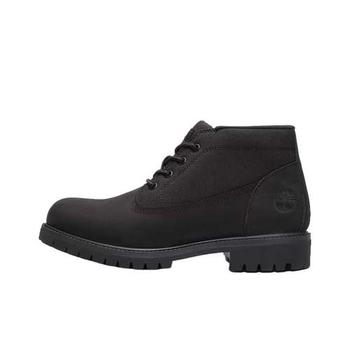 Timberland Chukka Кожа Текстиль Ботильоны Мужские Черные