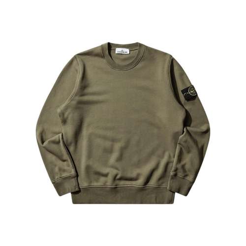 Stone Island Зеленый Мужской Свитшот