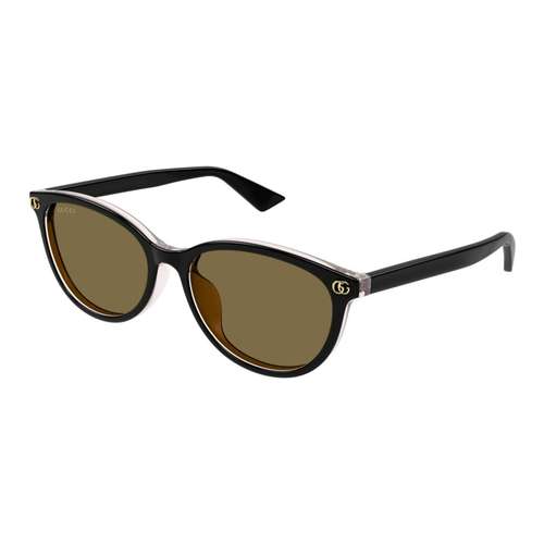 GUCCI OVAL SUNGLASSES Женские Черные