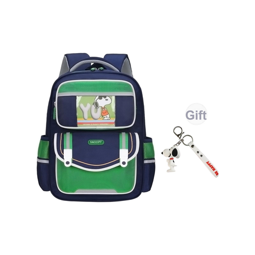 SNOOPY Oxford Двойной Плечевой Рюкзак STUDENT Стандартный (Standard) Детский Зеленый Красный Розовый