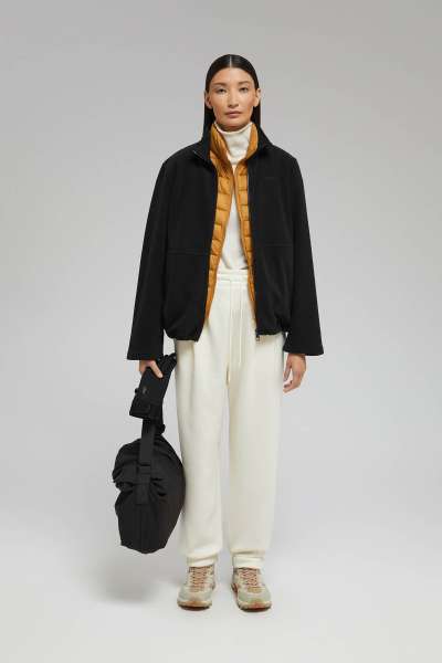 Флисовая толстовка Oversize fit на молнии