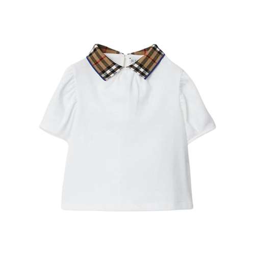 Burberry T-рубашка Белая для младенцев и малышей