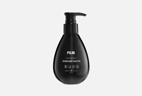 Интенсивно отбеливающая зубная паста | PSLAB | Black Mint