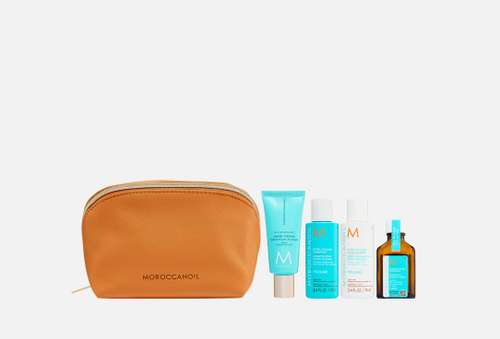 Дорожный набор для ухода за волосами и кожей рук | Moroccanoil | volume
