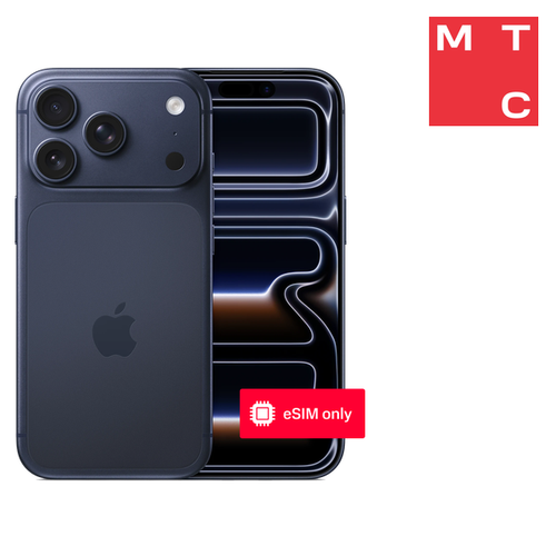 Смартфон, Apple, iPhone 17 Pro 256 Гб eSIM only Deep Blue