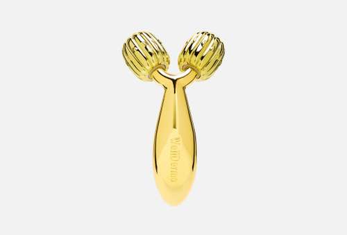 массажер-роллер для лифтинга | WellDerma | lifting compact roller gold
