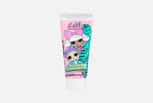 детская зубная паста, 3+ | Longa Vita | L.O.L Surprise! Berry milkshake