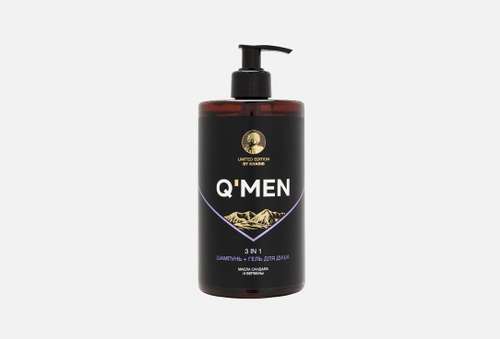 шампунь для волос | Qmen | 3 in 1