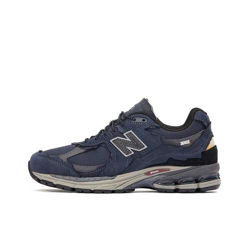 New Balance NB 2002 Кожа Низкий Верх Повседневные Беговые Кроссовки Унисекс Темно-Синий