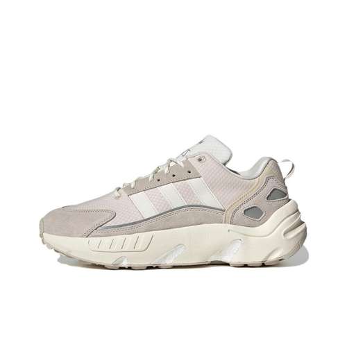 Adidas Originals ZX 22 Boost Удобные Круглые Носки Устойчивые к Терте Низкие Беговые Кроссовки Унисекс Бежевые