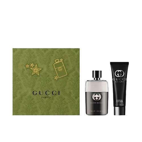 GUCCI Набор Guilty pour Homme: Туалетная вода + Гель-шампунь для тела и волос