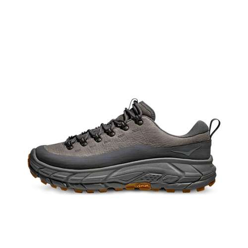 HOKA ONE ONE Tor Summit Кожа Поддержка Баланс Низкий Топ Походная обувь Унисекс Серый