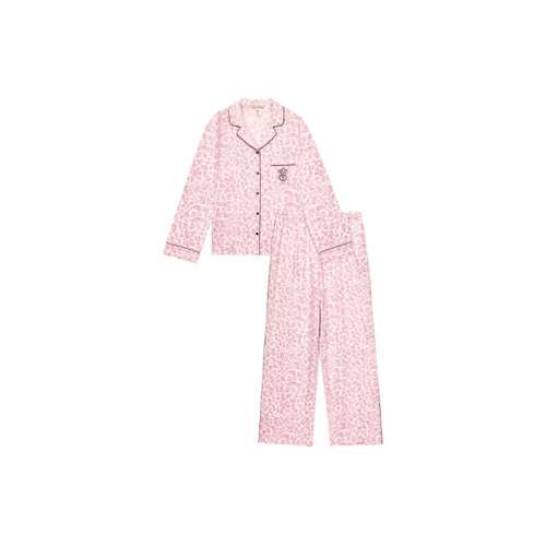 Victoria's Secret Пижамный комплект Magic Цветочный Dense Текстура Легкий Драпированный Женский