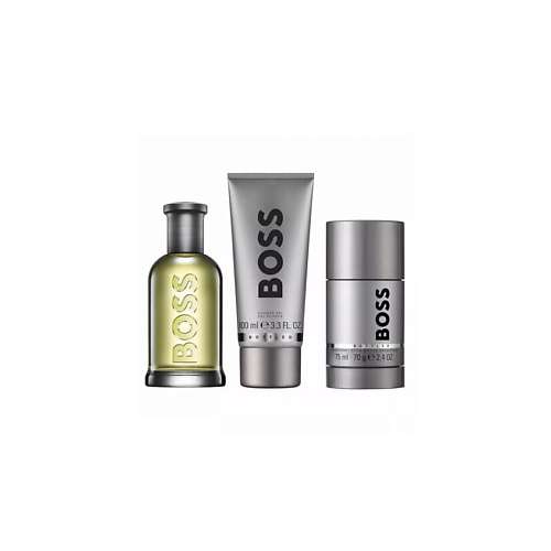 BOSS Набор Boss Bottled: Туалетная вода + Дезодорант-стик + Гель для душа