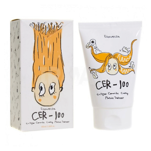 ELIZAVECCA Маска для волос CER-100 Milky Piggy Collagen Ceramide Coating Protein Treatment