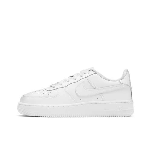 Nike Air Force 1 LE Кожа Противоскользящие Амортизация Устойчивые к истиранию Низкие Кеды для Детей Скейтбординг