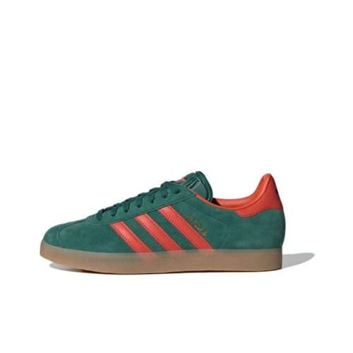 Adidas Originals Gazelle Износостойкие и Легкие Низкие Кроссовки для скейтбординга Мужские Зеленые